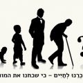 זָכְרֵנוּ לְחַיִּים – כי שכחנו את המוות